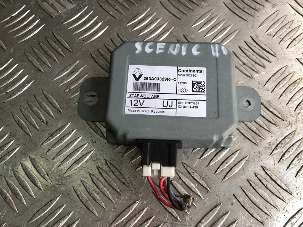 фото №1, Renault scenic iii модуль блок керування напруги