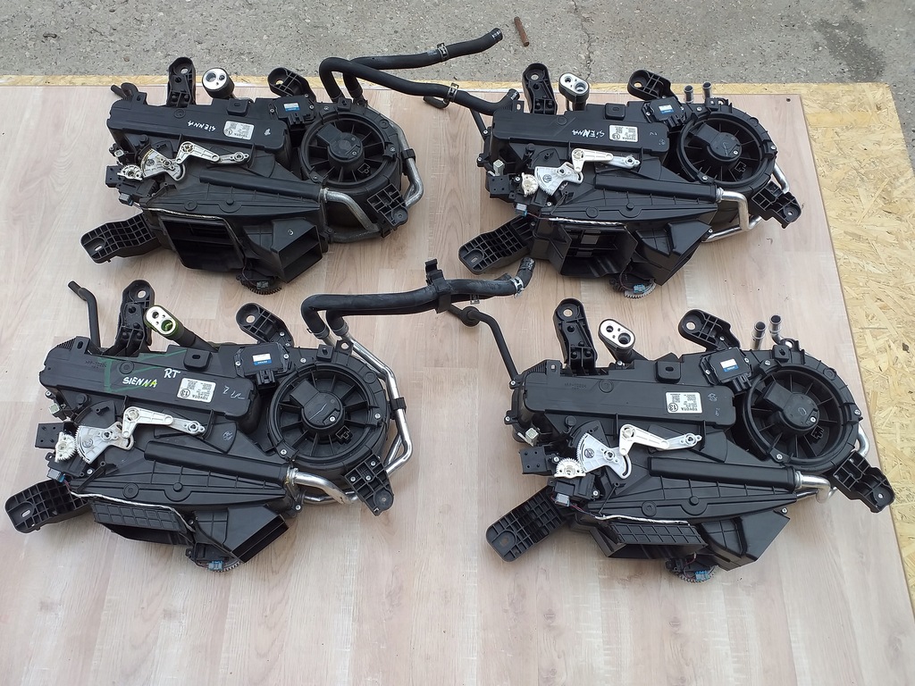 фото №6, Toyota sienna 11- отопитель воздуходувка задняя задняя