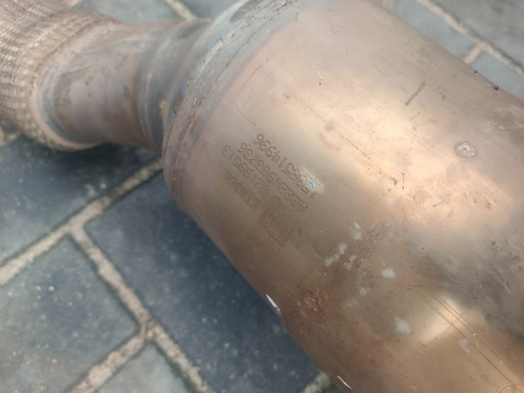 Mercedes s550 w222 13-20 каталізатор лівий правий 4.7 usa Оригінал