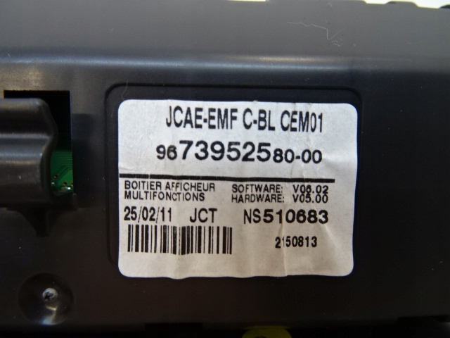 фото №8, Citroen c4 ii b7 дисплей радио 9673952580