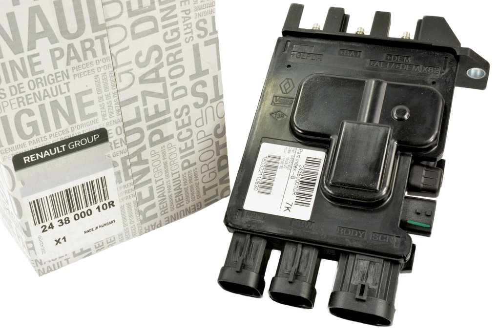 фото №1, Модуль аккумулятор renault megane iii scenic iii fluence 243800010r оригинал