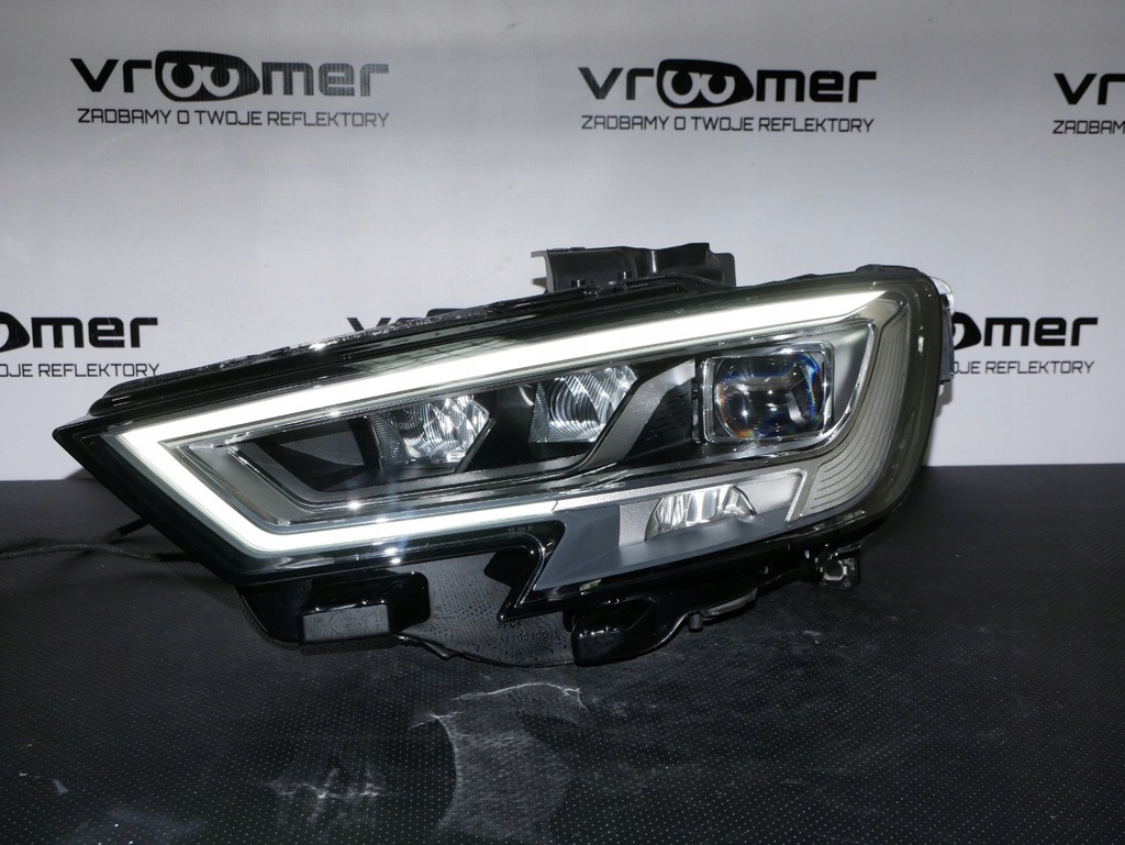 фото №13, Комплект левая правая фары лампы audi a3 s3 rs3 8v full led lift