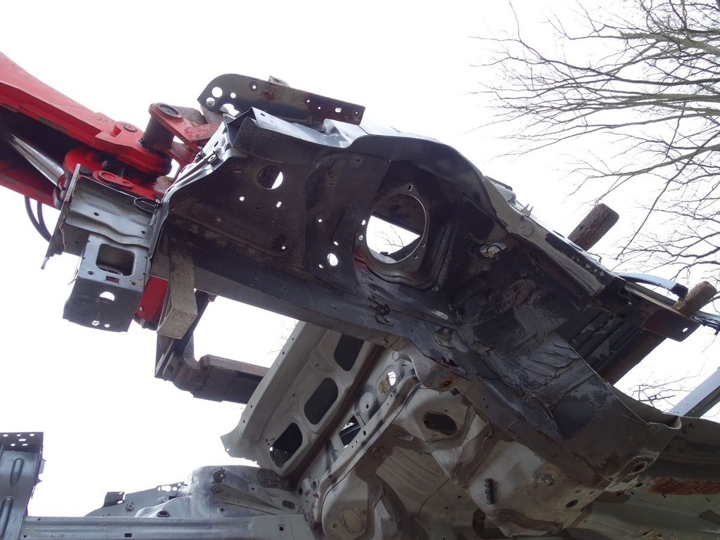 фото №6, Peugeot 407 04-11 четверть блок двигателя a лонжерон подкрылок левый перед ezwd #136