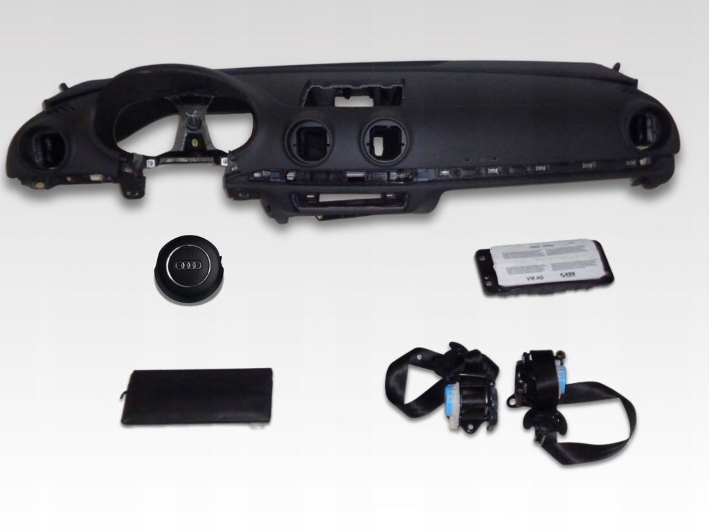 фото №1, Audi a3 8v lift панель приладів консоль подушки безпеки ремені подушка безпеки