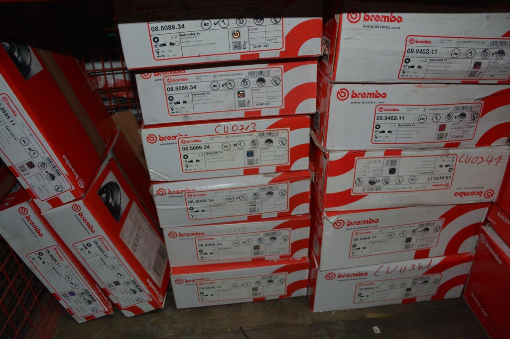 фото №14, 2× brembo тормозные диски тормозные перед 09.c542.11