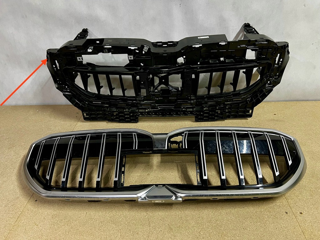 фото №11, Bmw 5 g60 g61 решётка радиатора решётка радиатора 5a017a9 5a09b52 116067110 жалюзи активный шторка