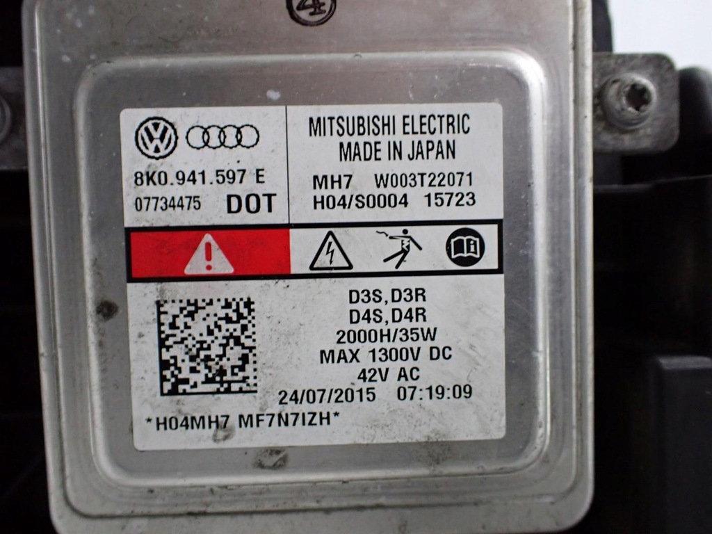 фото №12, Лампа левый перед ксенон led europa комплектная 5n1941751b vw tiguan i lift 15r