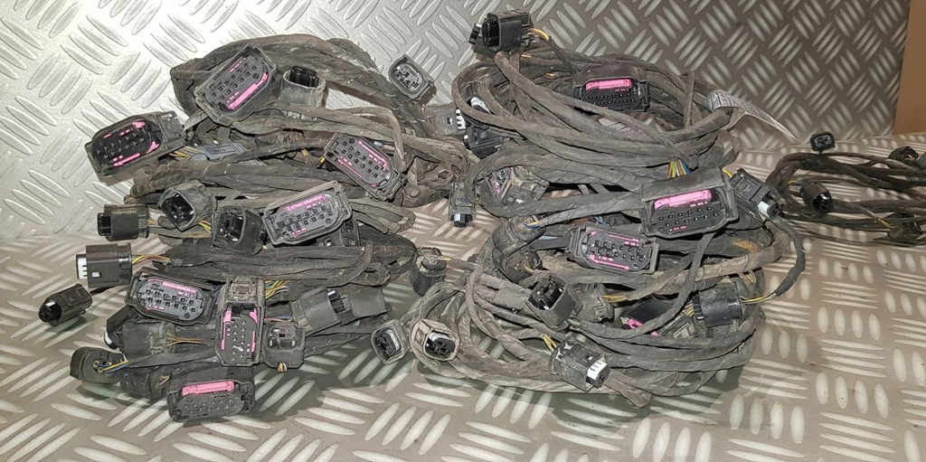 фото №11, Bmw 5 e60 e61 03-06r жгут датчиков парктроник pdc бампера задняя 6928366