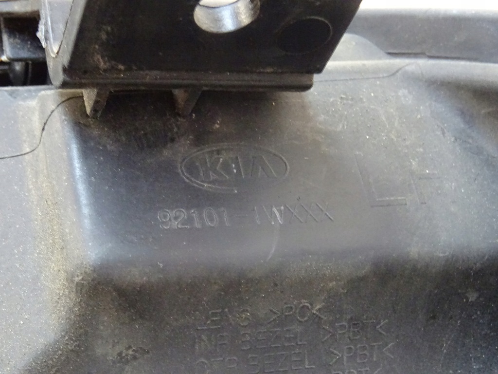 фото №11, Kia rio iii 3 11- лампа левая перед обычная 92101-1wxxx llu