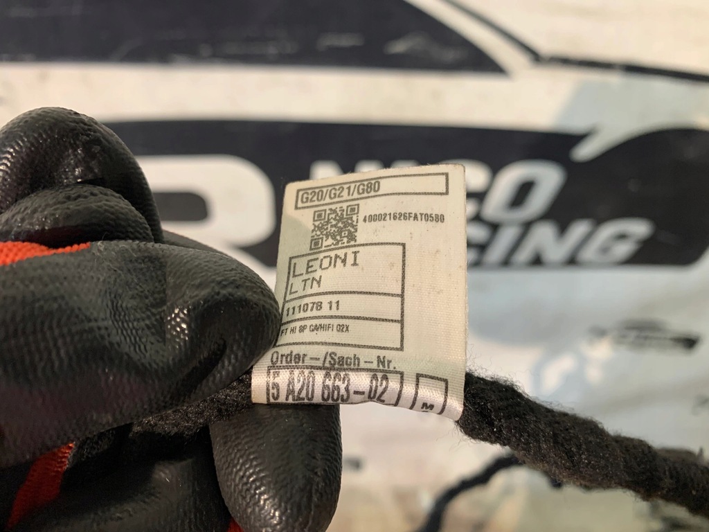 фото №7, Жгут дверь левый перед keyless led bmw 3 g20 g21 m3 g80 g81 4 g26 5a20663