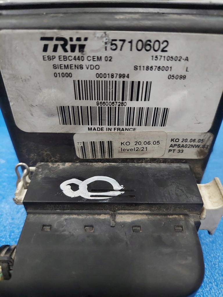 фото №5, Насос abs peugeot 407 15710602