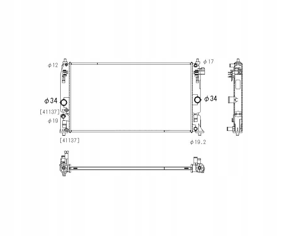 Купити Радіатор do lexus ux za10 2018- 1640037410