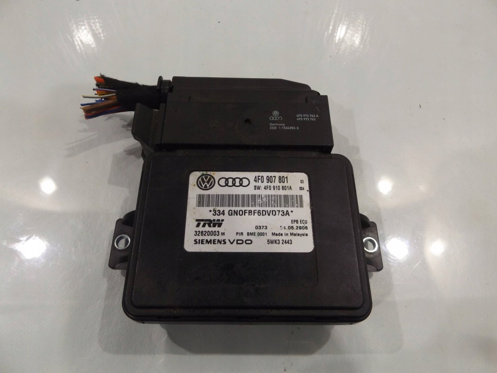 фото №1, Модуль гальма ручного audi a6 c6 4f0907801