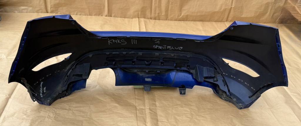 фото №13, Ford fiesta mk7 lift st 2012-2017 бампер задня spirit blue