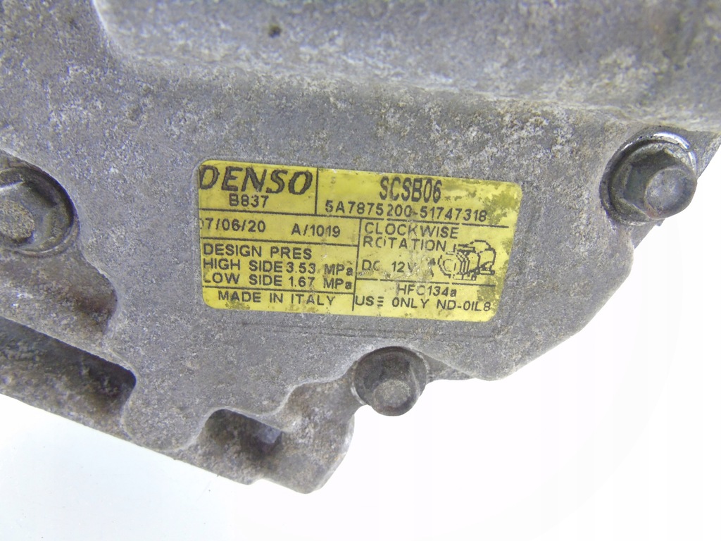 фото №5, Компресор кондиціонера fiat bravo ii 1.4b 51747318