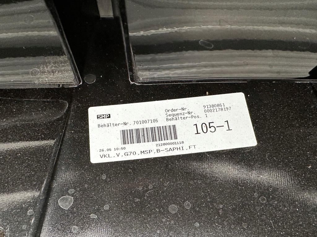 фото №14, Bmw 7 g70 бампер перед m-pakiet 475 4pdc