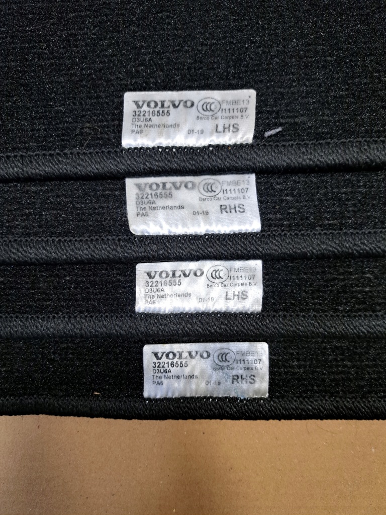 фото №8, Килимки велюрові комплект volvo xc60 ii 18r- 32216555