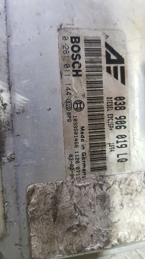 фото №11, Sharan alhambra 1.9 tdi набір стартовий do запуску 038906019lq