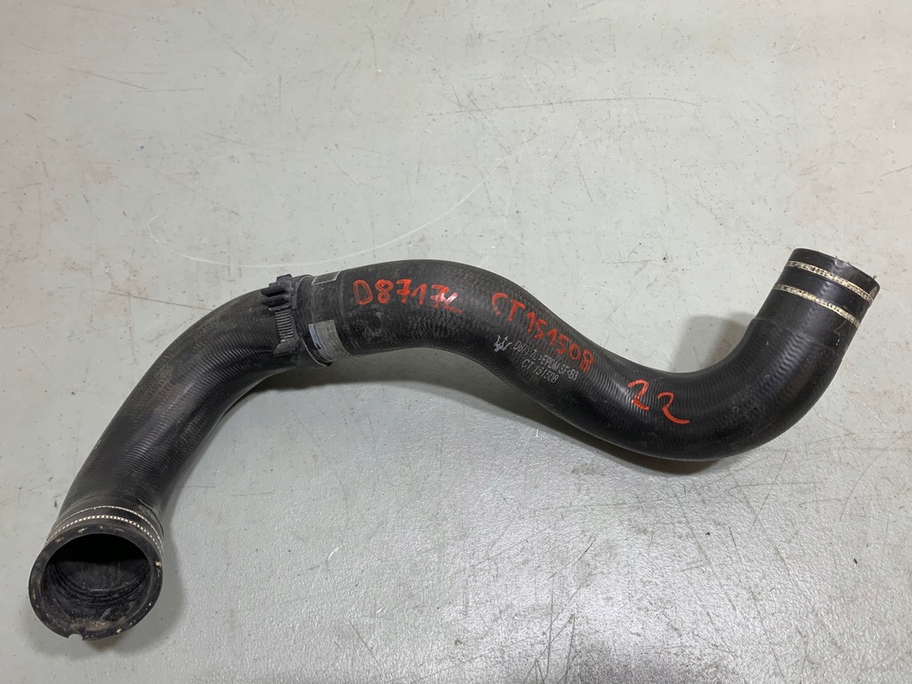 фото №1, Maserati wąż / труба інтеркулер wody d8717l ct151508