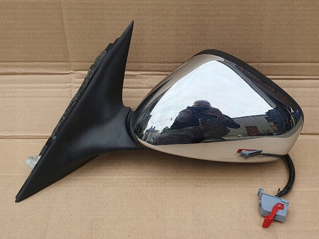 фото №3, Alfa romeo 159 зеркало левая 7-pin хром