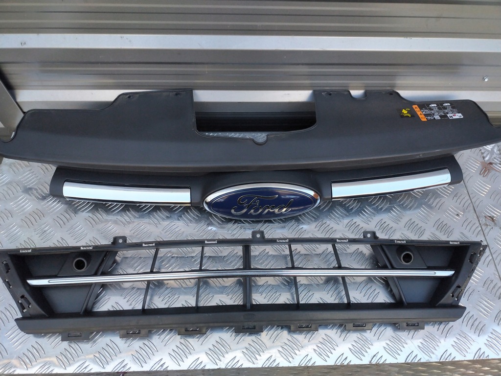 фото №7, Ford custom transit решітка радіатора решітка радіатора пластик бампера