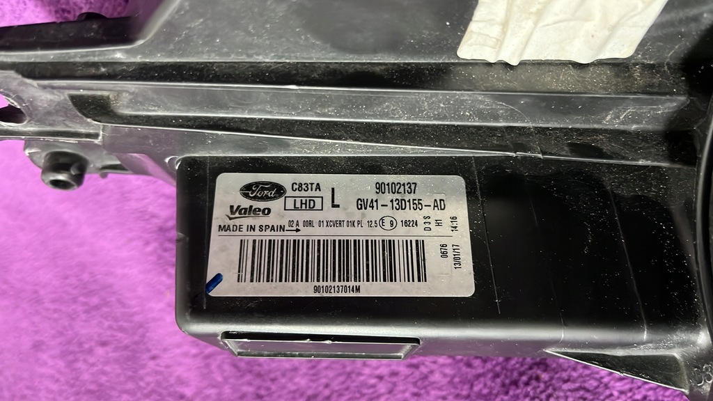 фото №7, Лампа ford kuga bi ксенон поворотна ліва eu оригінал