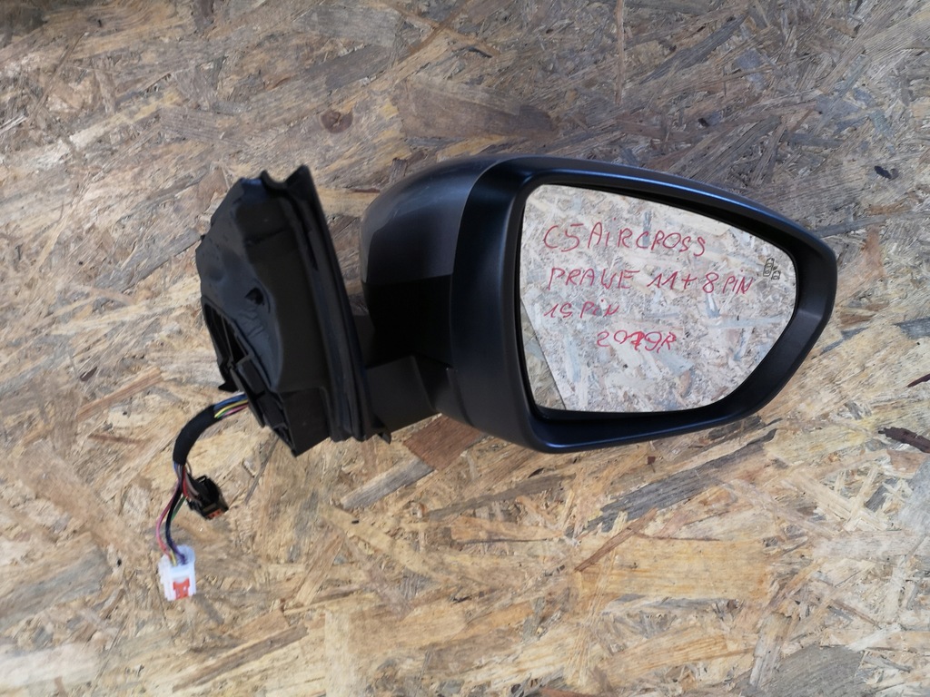 фото №6, Дзеркало праве citroen c5 aircross 19 pin асистент