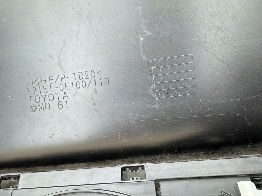 фото №13, Toyota highlander 19r- спойлер накладка бампера задняя задняя 52151-0e100