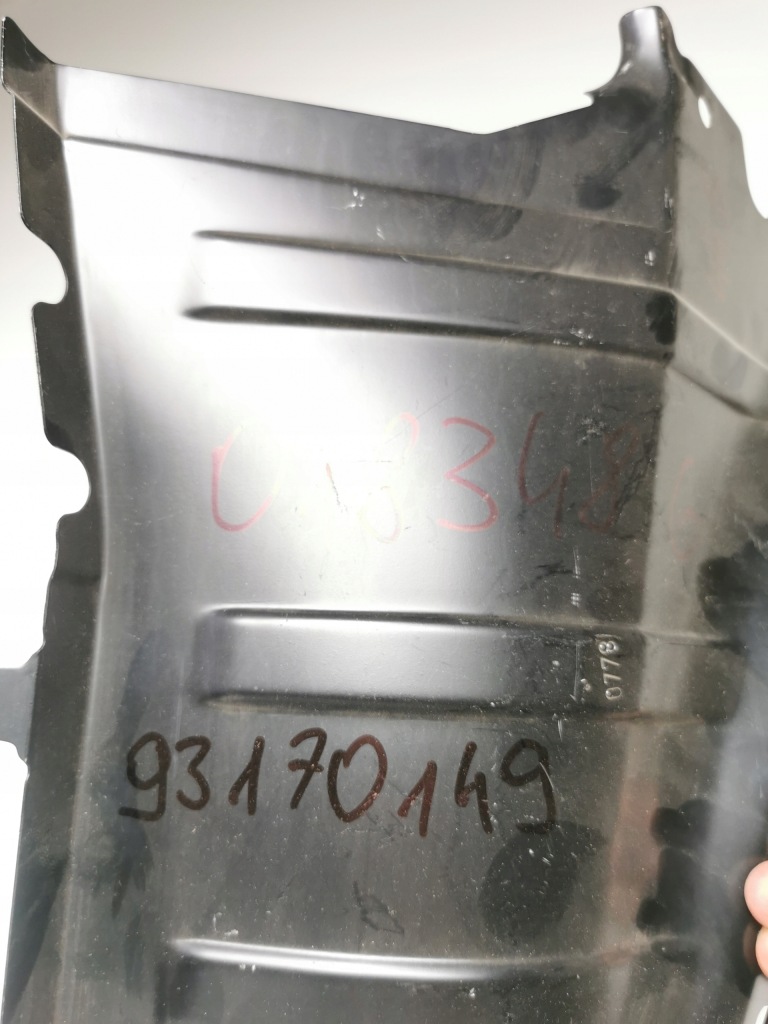 Удлинитель, задняя часть автомобиля, нижний наружный правый astra g 93170149 с Разборки