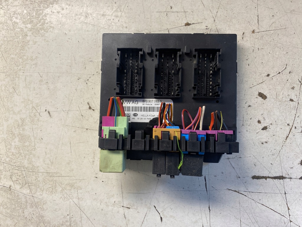 фото №1, Audi a3 8p модуль комфорту 8p0907063n