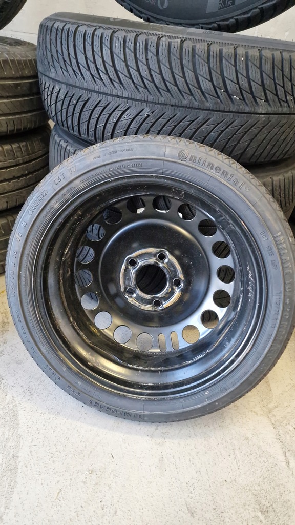 фото №8, Колесо докатка запасне opel meriva 115/70r16 5x110 et41