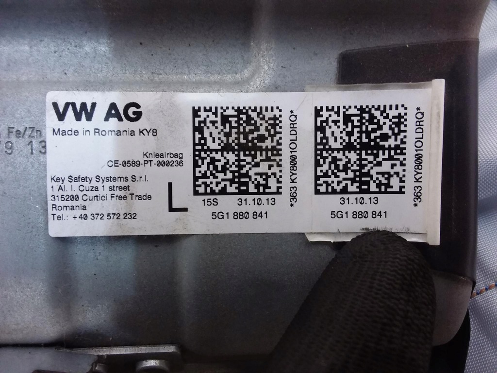 фото №7, Seat leon iii приборная панель приборная подушки безопасности ремни