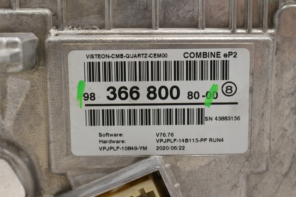 фото №10, Счетчик приборы 9836680080 peugeot 2008 ii eu thp