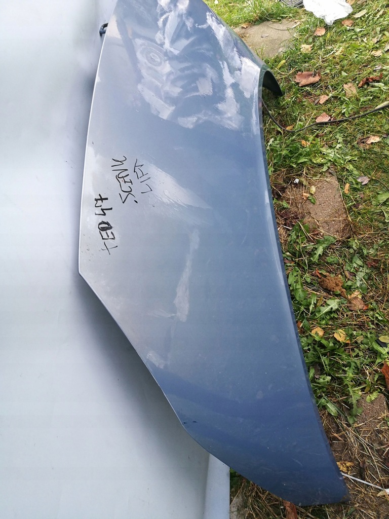 фото №5, Renault scenic ii lift капот крышка двигателя ted47