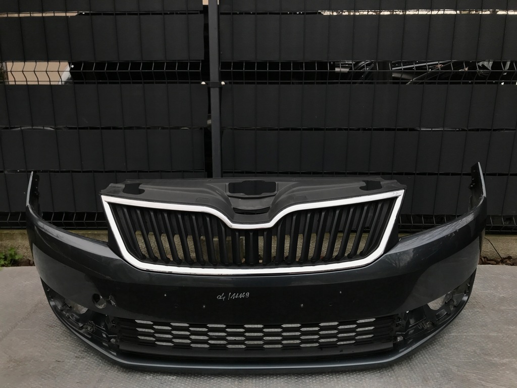 фото №1, Skoda rapid 5ja бампер перед передний 2012- 11149