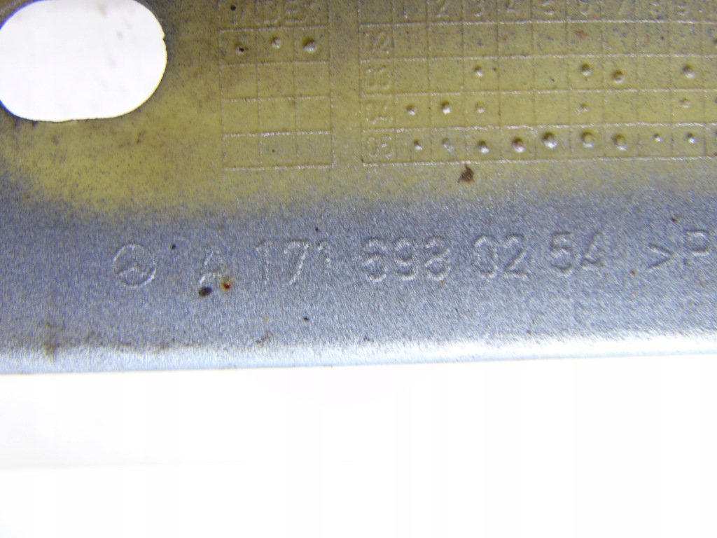 Молдинг накладка порог правая mercedes slk r171 w171 рестайлинг  a1716980254 762 Киев