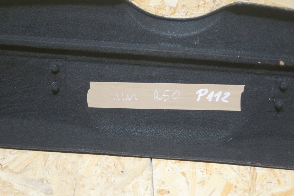 фото №10, Полиця багажника mini cooper r50