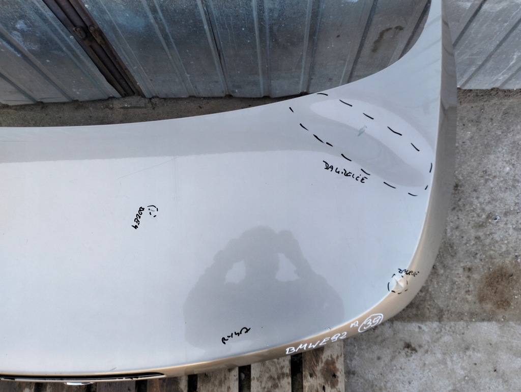 фото №10, Кришка багажника багажника bmw 3 e93 cabrio колір a53/8 platinbronze