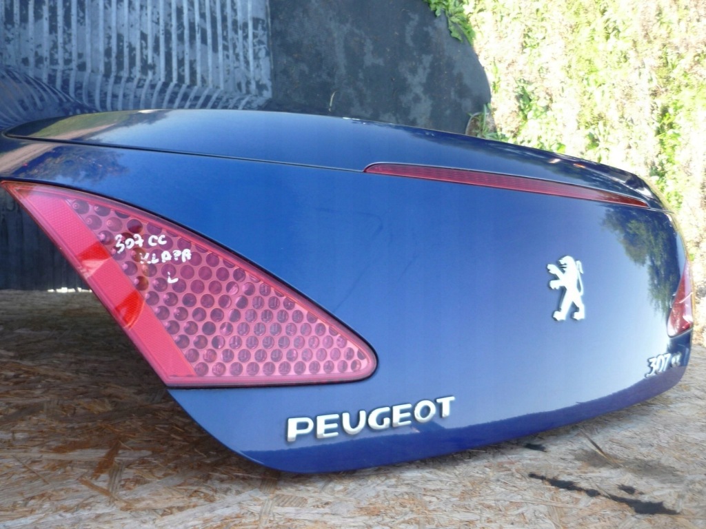 фото №4, Кришка багажника задня задня peugeot 307 cc