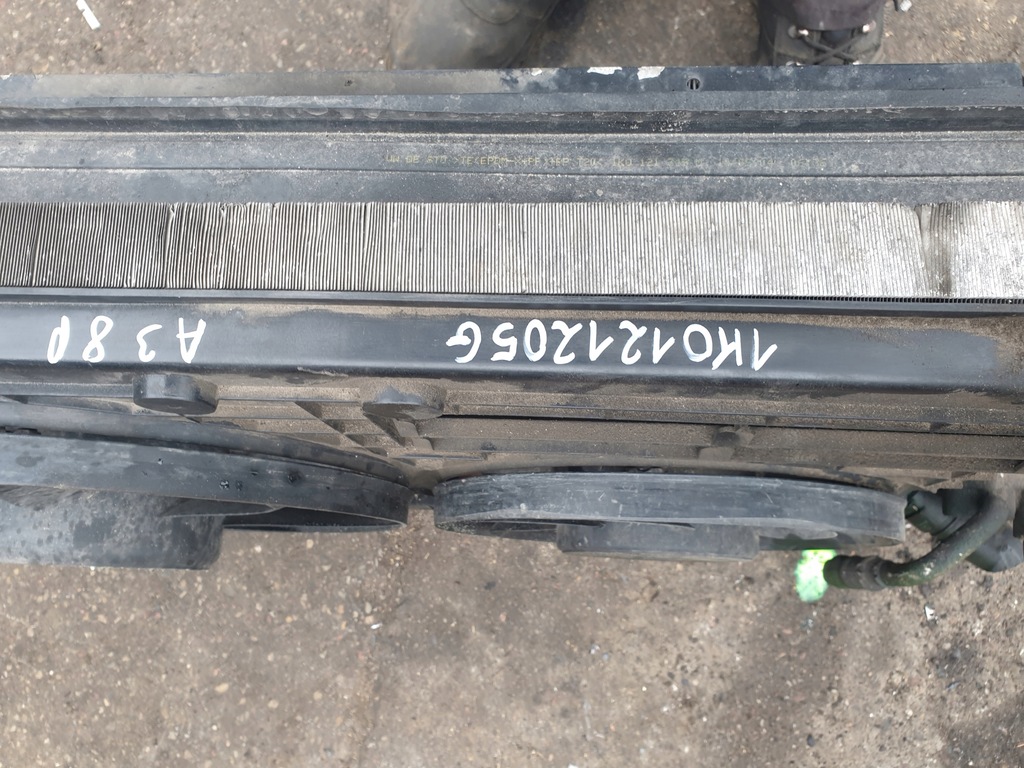 фото №8, Комплект радіатор вентилятори audi a3 8p 2.0 tdi