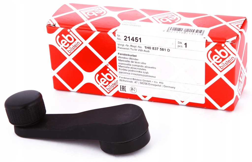 фото №12, Febi ручка склопідйомника скло ford galaxy vw sharan