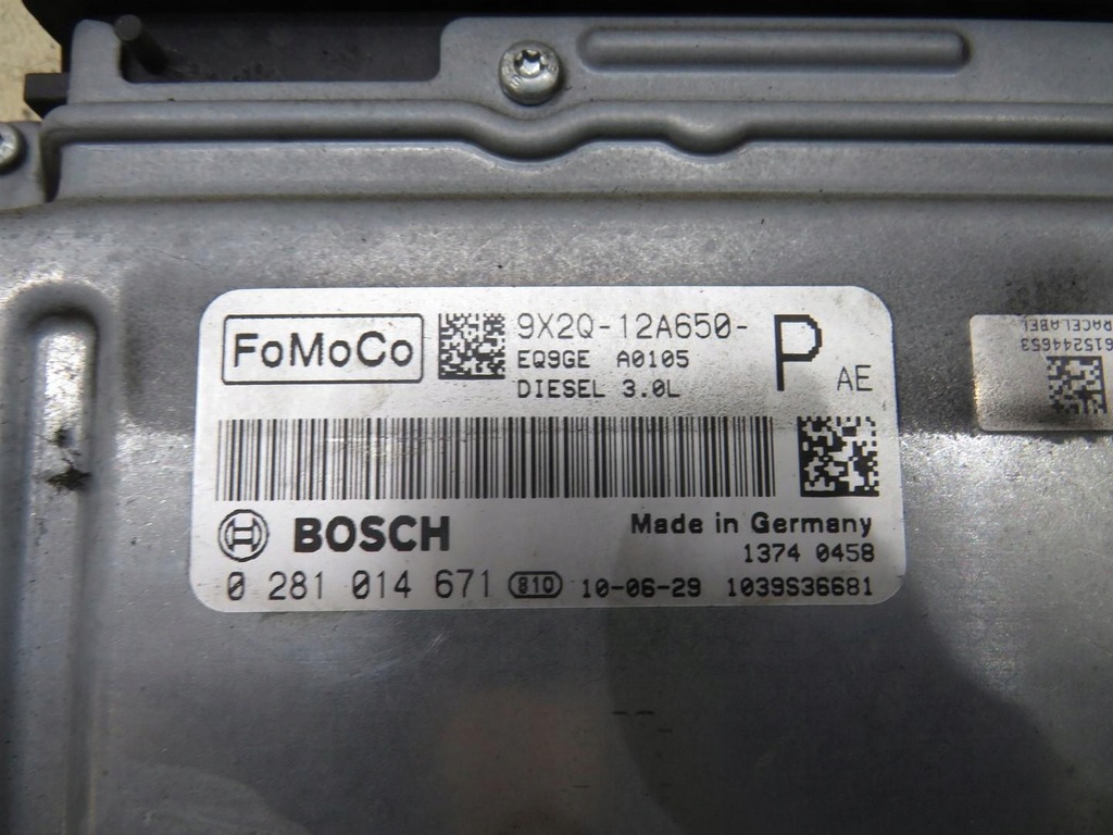 фото №6, Блок управления двигателя jaguar xj x351 9x2q-12a650-p