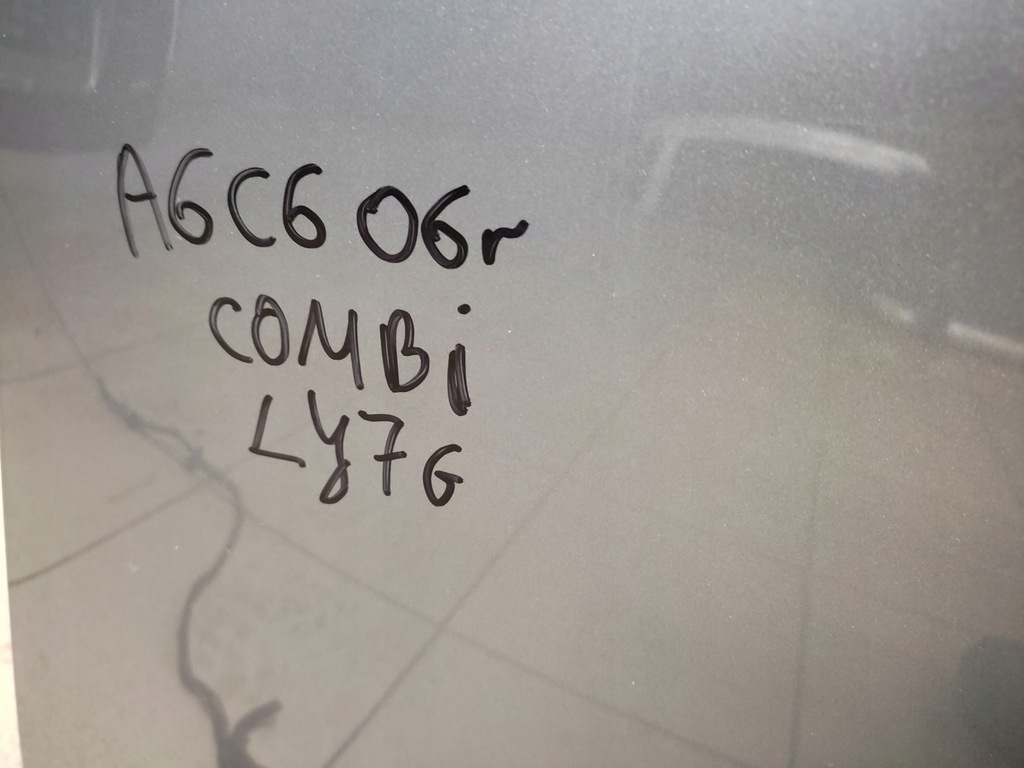 фото №11, Audi a6 c6 капот кришка двигуна лак ly7g