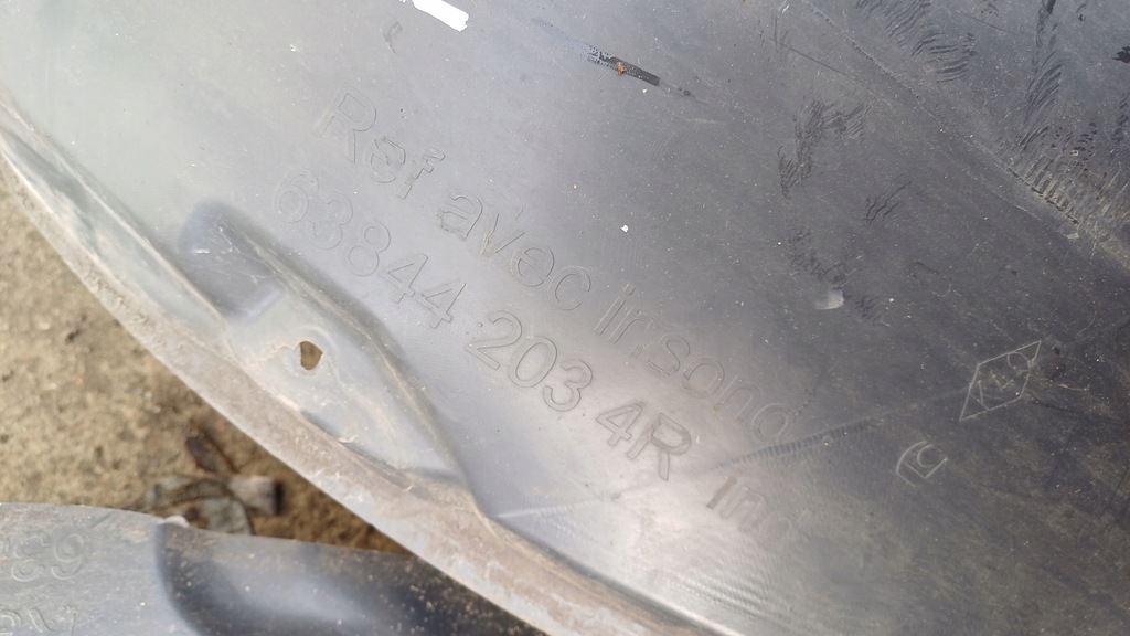 фото №6, Renault megane iii подкрылок правое передние 638428815r