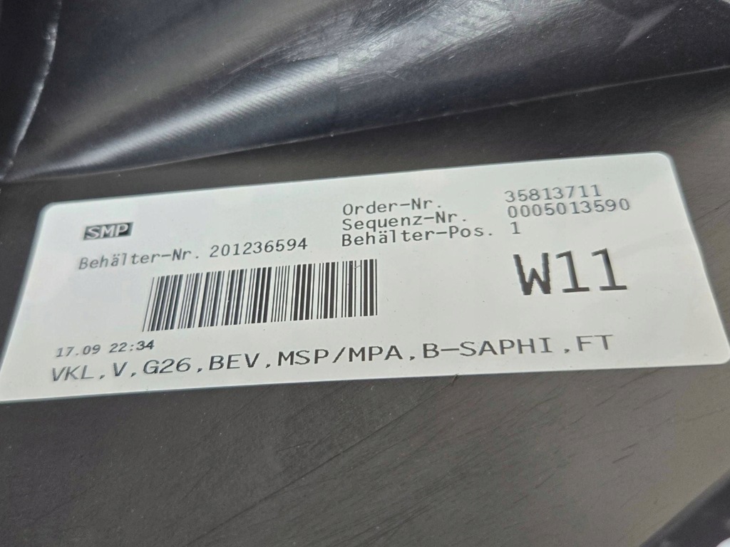 фото №16, Bmw i4 g26 перед бампер передний задняя m набор 475