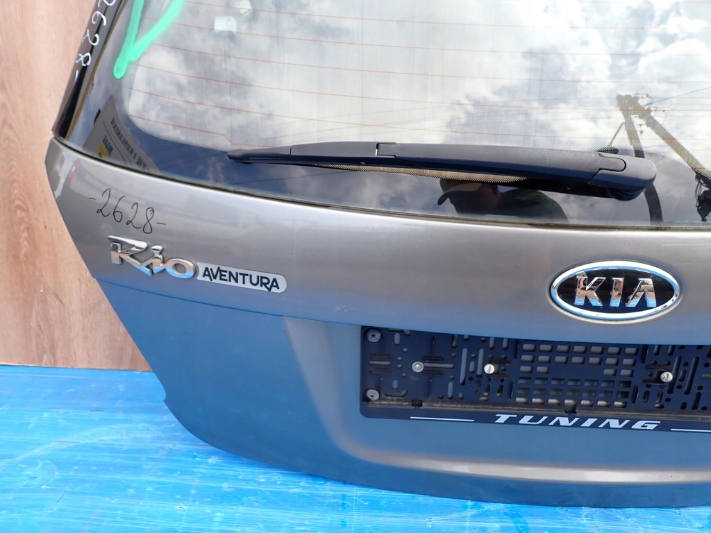 фото №9, Kia rio ii 05- крышка багажника задняя багажника