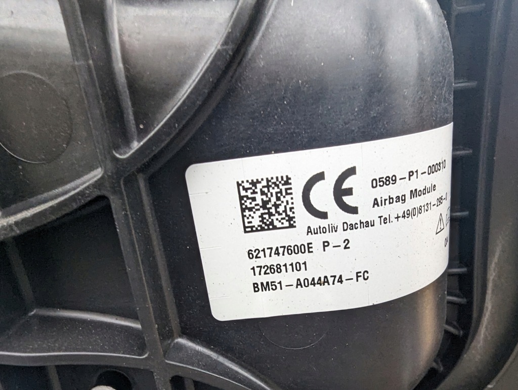 фото №5, Ford focus mk3 15-18r lift панель приладів консоль панель приладів original подушка безпеки пасажир