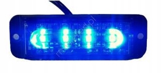 фото №4, Лампа 4 led попереджувальна stroboskopowa 2szt. hit