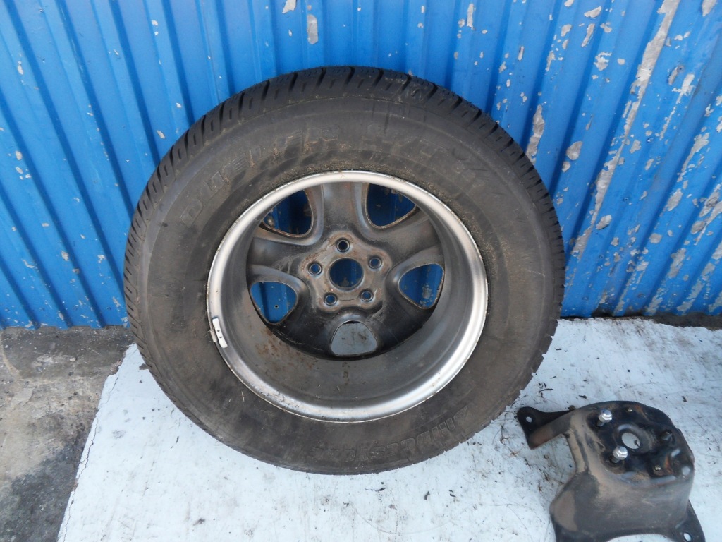 фото №12, Suzuki grand vitara ii 2 05-08 колесо запасное кронштейн колеса na крышка