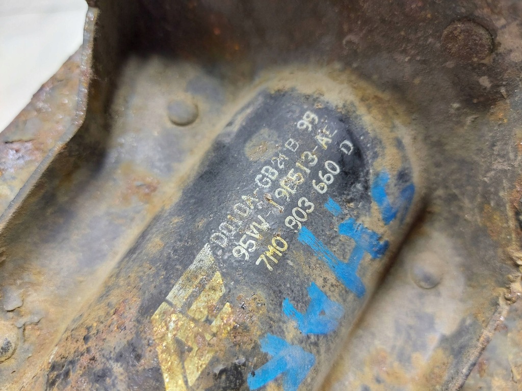 фото №5, Кронштейн колеса запасного 7m0803660d ford galaxy i